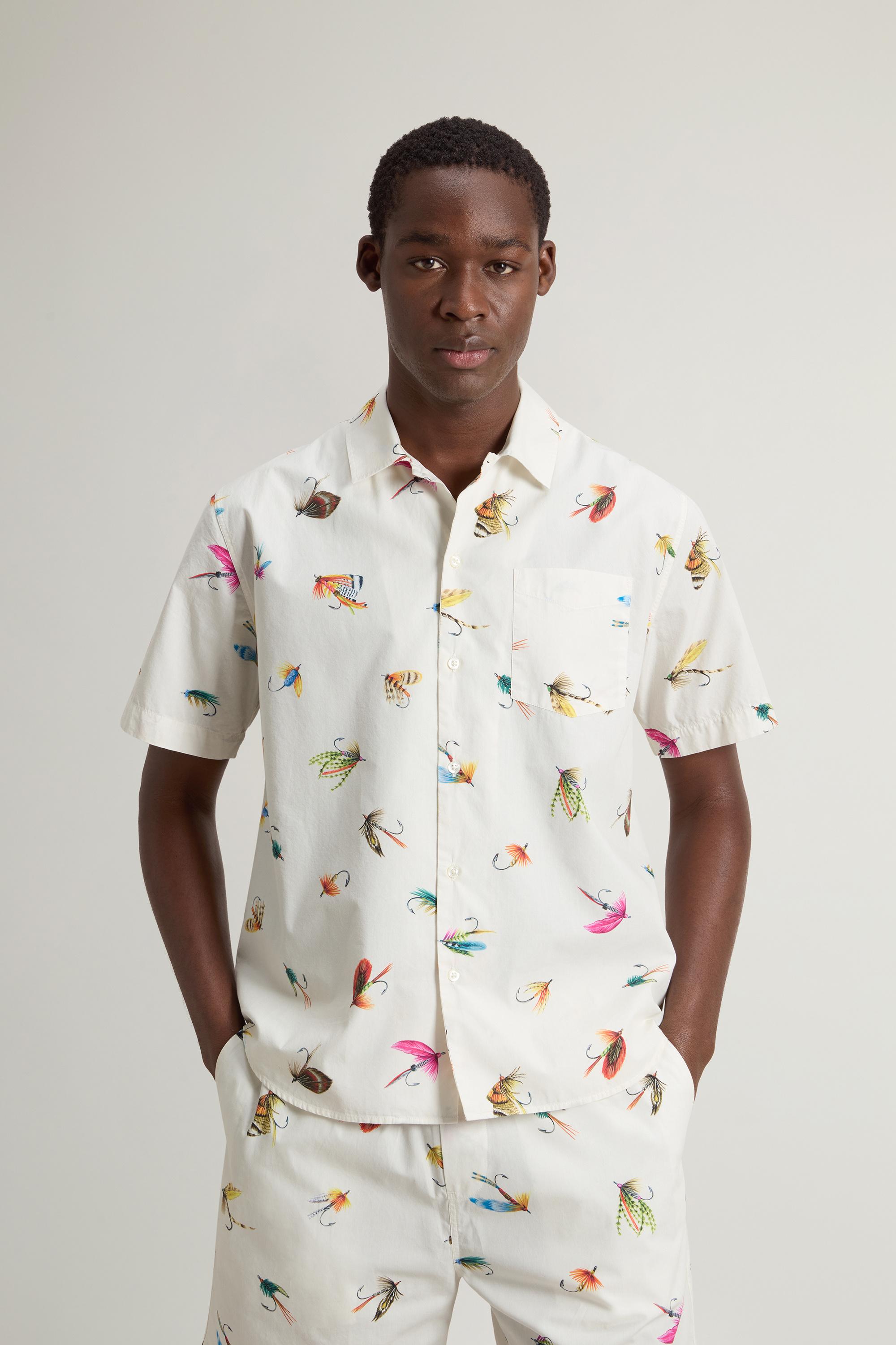 Shirt in Pure Cotton Poplin White photo 1 | Woolrich