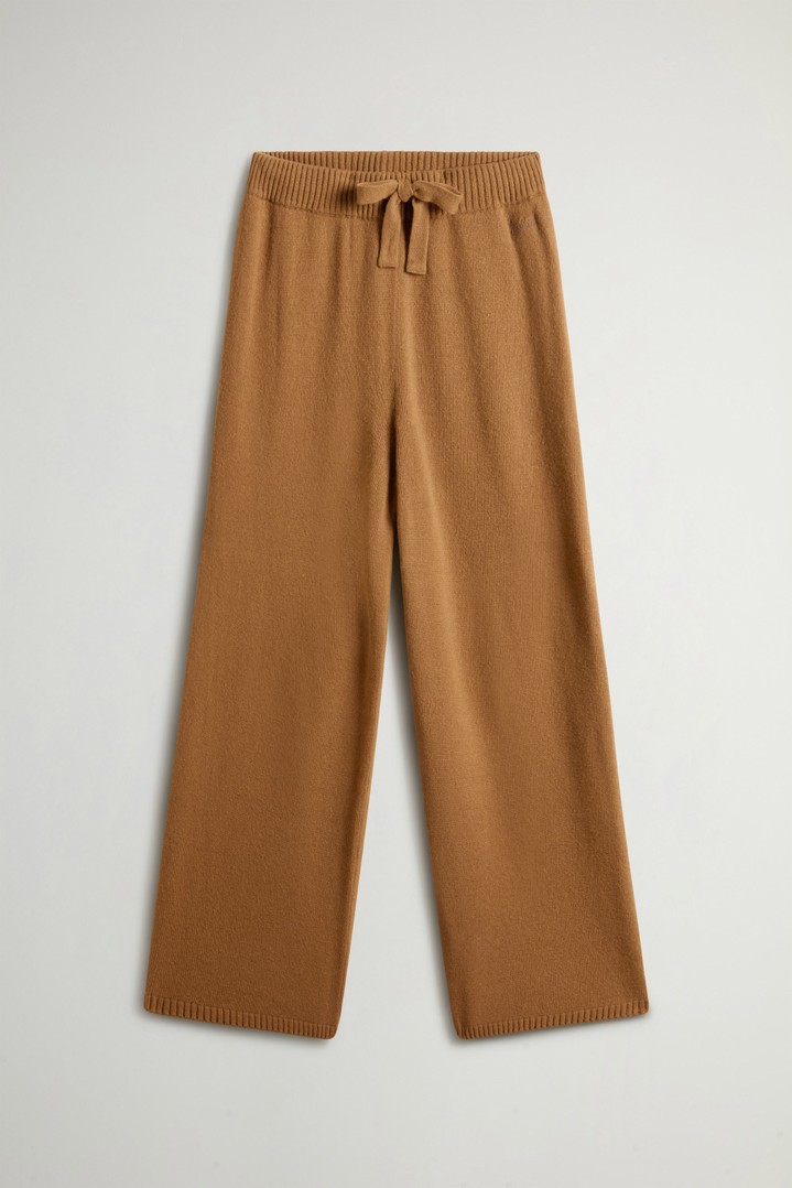 Pantalon en laine et cachemire Marron photo 4 | Woolrich
