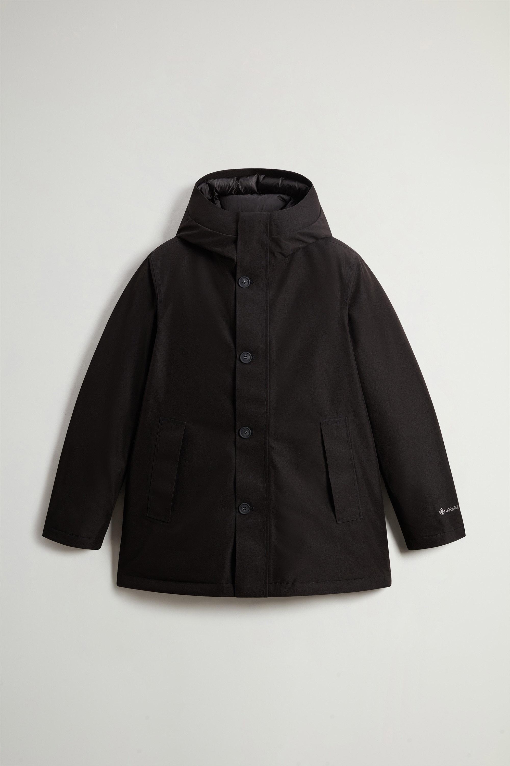 Waterproof Parka in Recycled Two-Layered GORE-TEX Fabric Black photo 5 | Woolrich