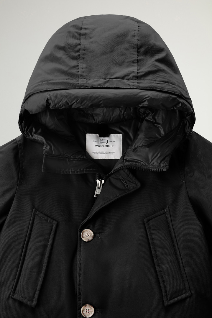 Boys' Arctic Parka in Ramar Cloth Black photo 3 | Woolrich