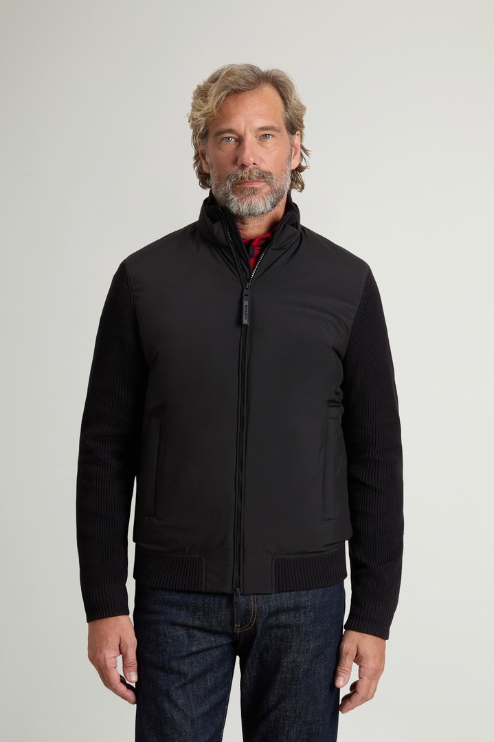 Hybrid Jacket in Cloud Poly Black photo 1 | Woolrich