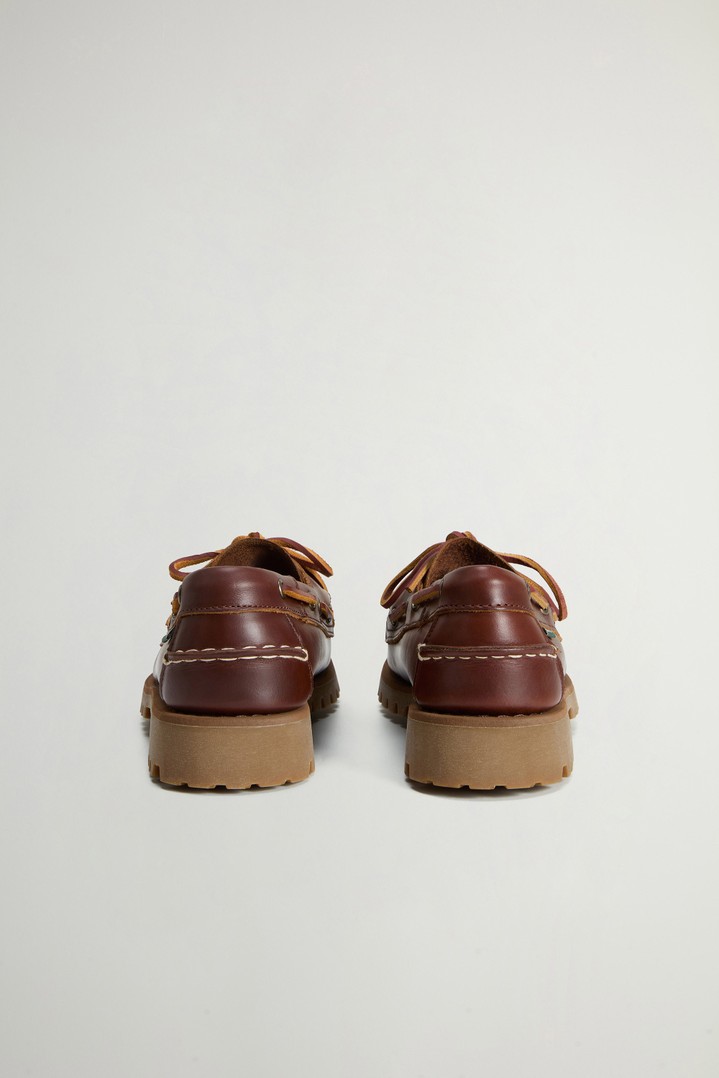 Ranger Mokassins Sebago x Woolrich aus Veloursleder Braun photo 3 | Woolrich