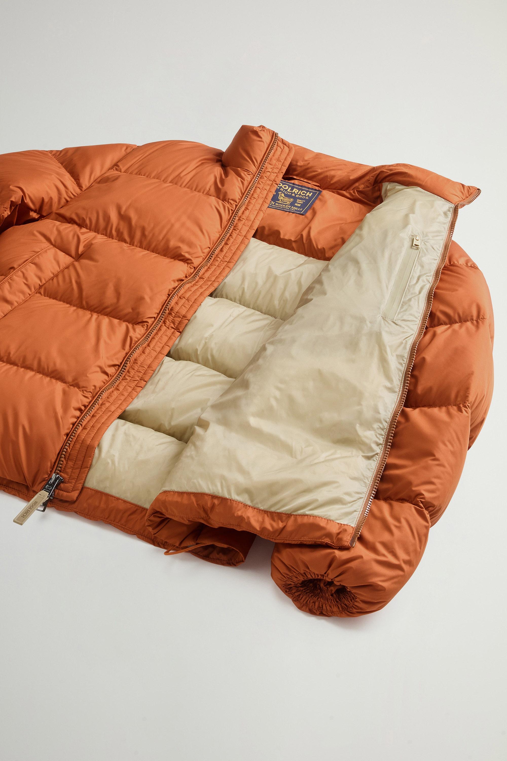 Cloud Down Jacket in Microfiber Brown photo 8 | Woolrich