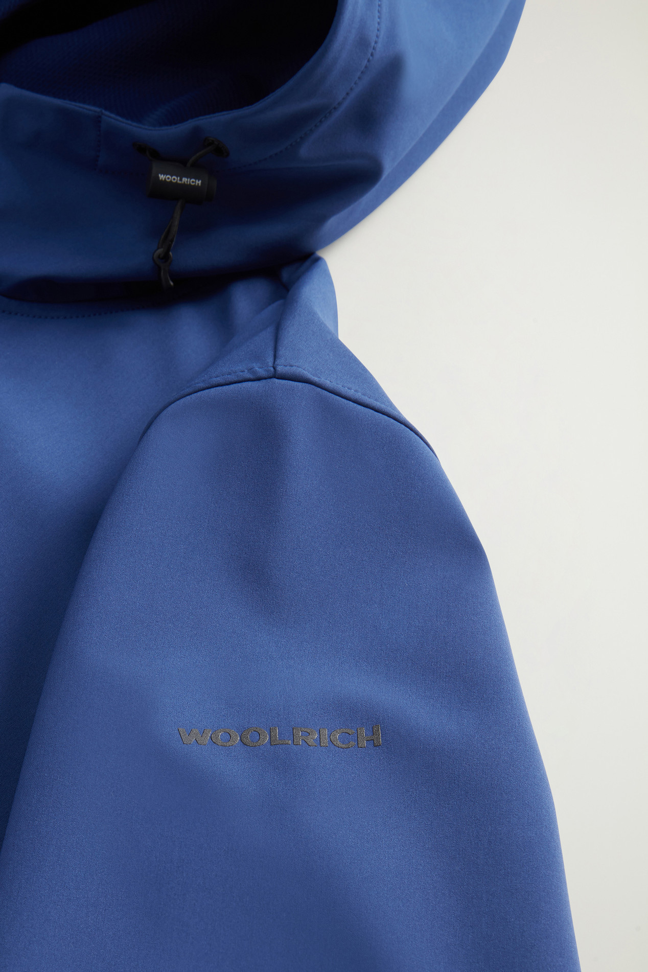 Giacca in Tech Softshell Blu photo 7 | Woolrich