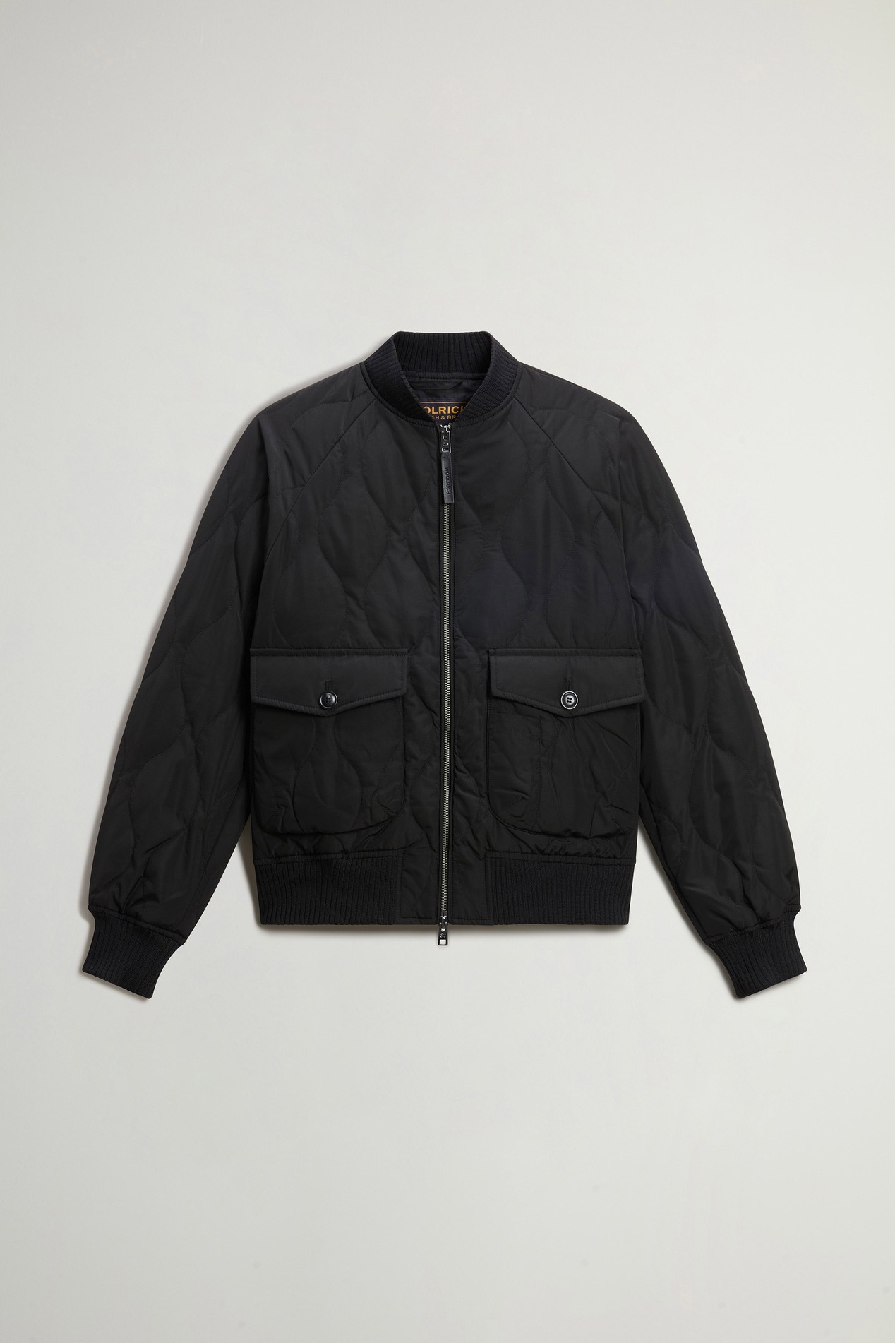 Bomber Military en nylon brillant matelassé Noir photo 5 | Woolrich
