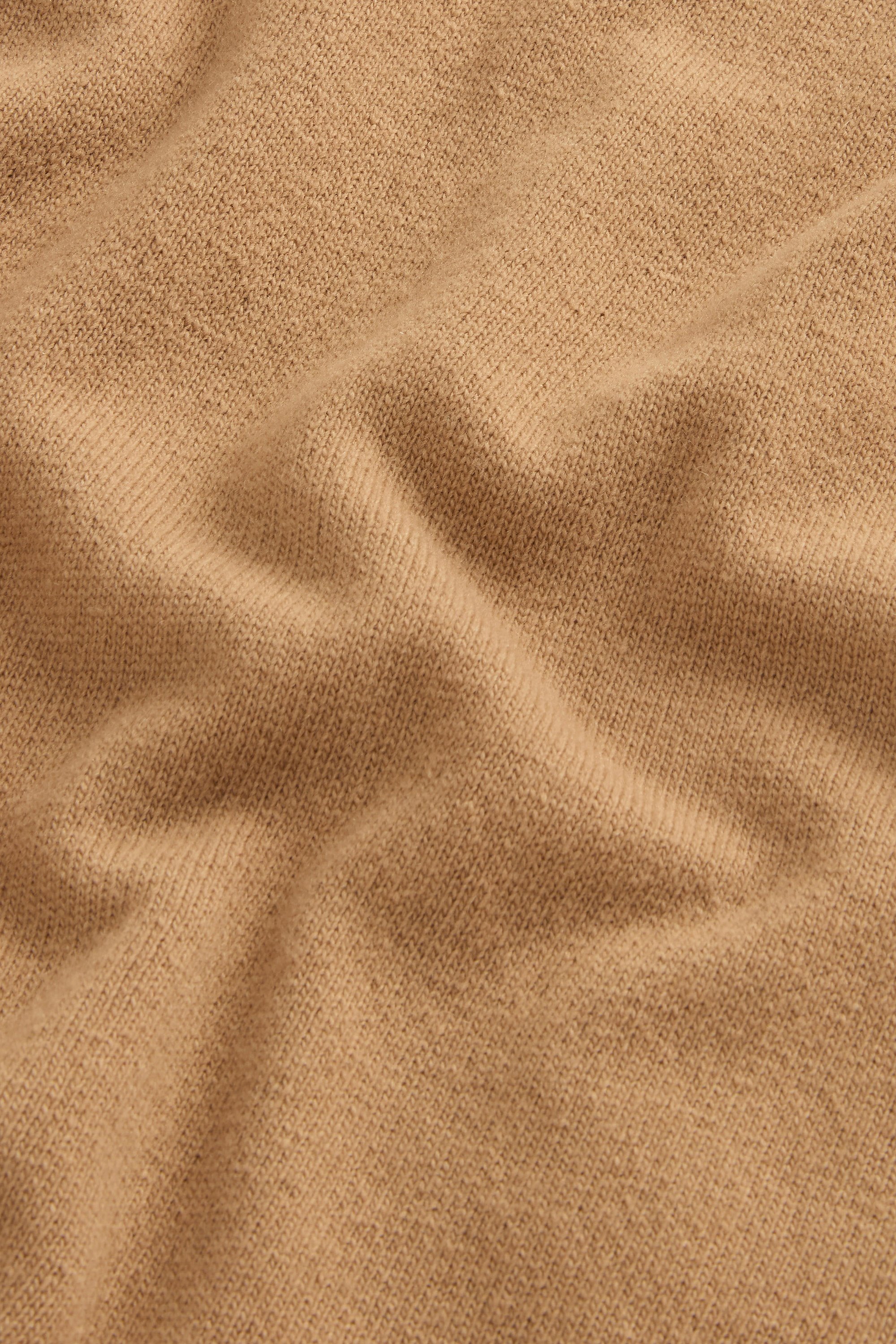 Turtleneck Sweater in Pure Virgin Wool Brown photo 3 | Woolrich