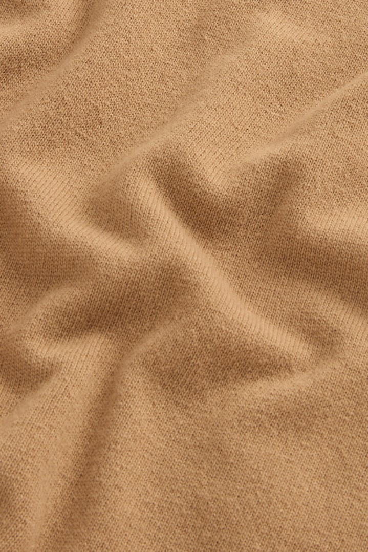 Turtleneck Sweater in Pure Virgin Wool Brown photo 3 | Woolrich