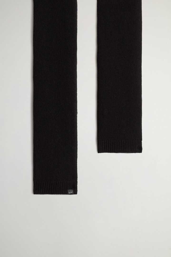 Scarf in Wool Blend Black photo 4 | Woolrich