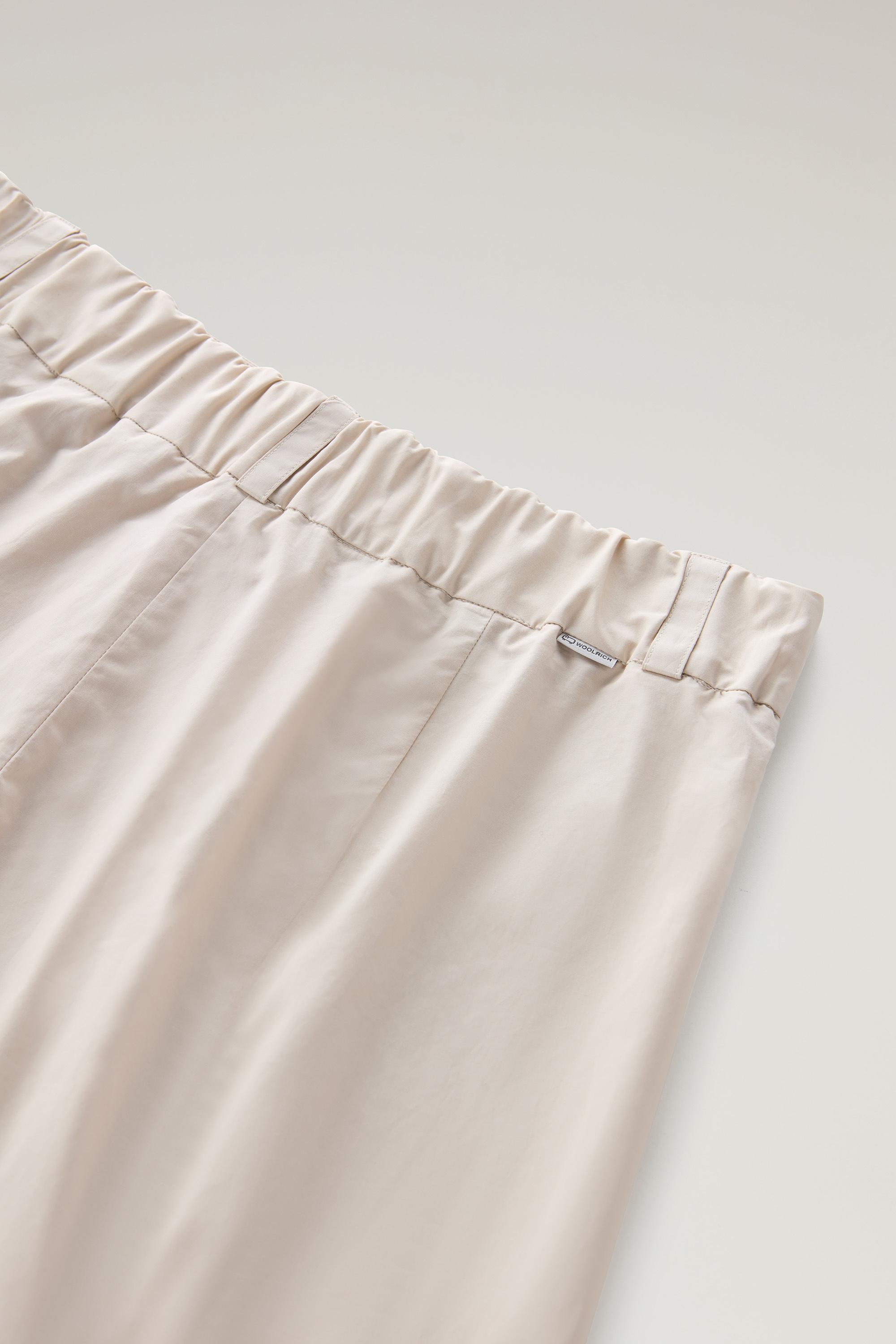 Pure Cotton Poplin Shorts Beige photo 4 | Woolrich