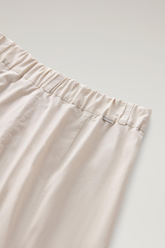 Pure Cotton Poplin Shorts Beige photo 4 | Woolrich