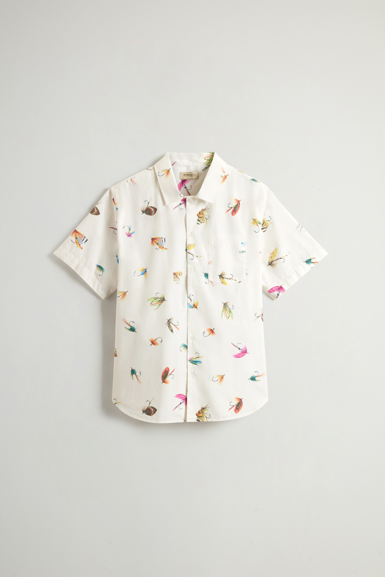 Shirt in Pure Cotton Poplin White photo 5 | Woolrich