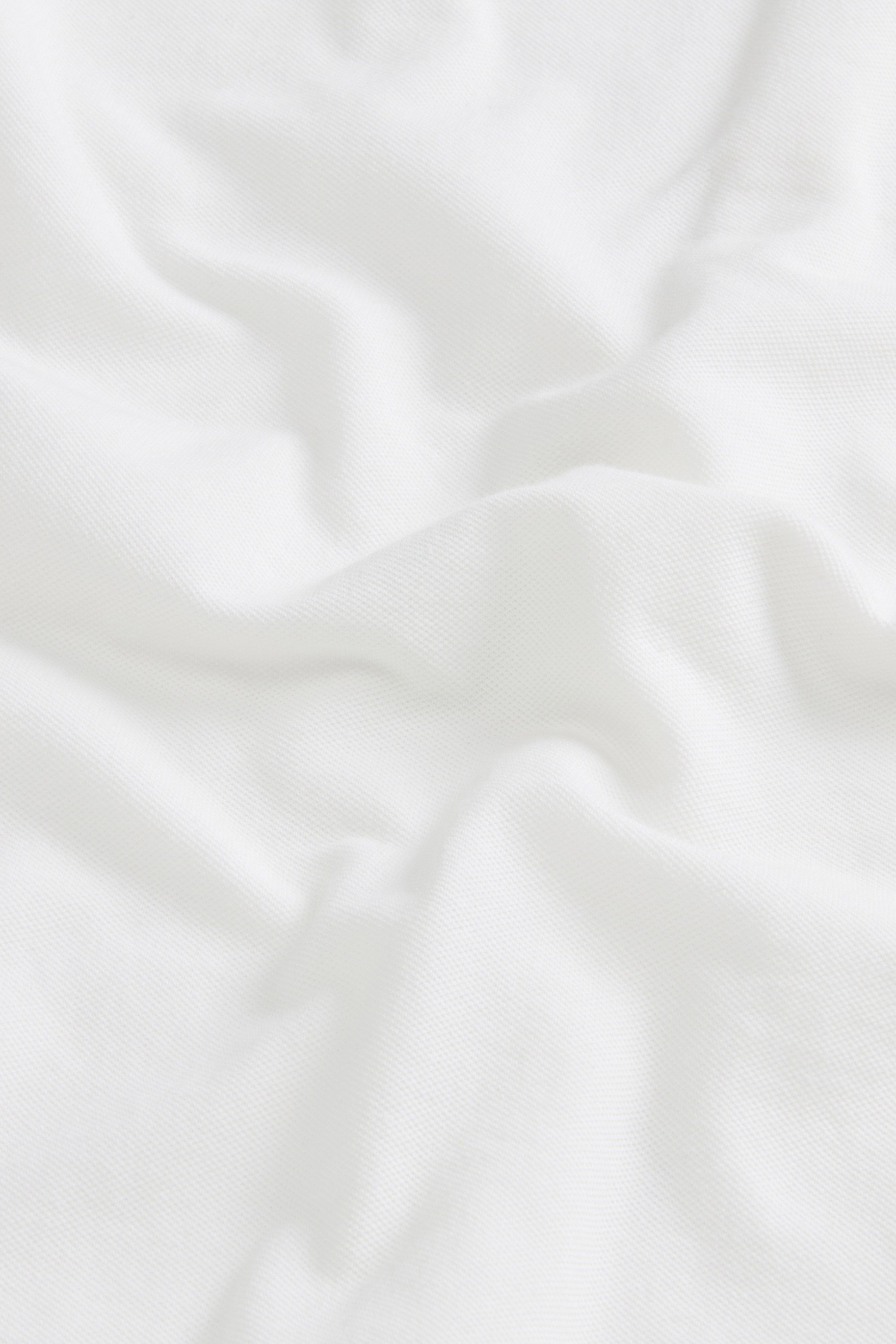 Mackinack Polo teint en pièce en sergé de coton stretch Blanc photo 7 | Woolrich