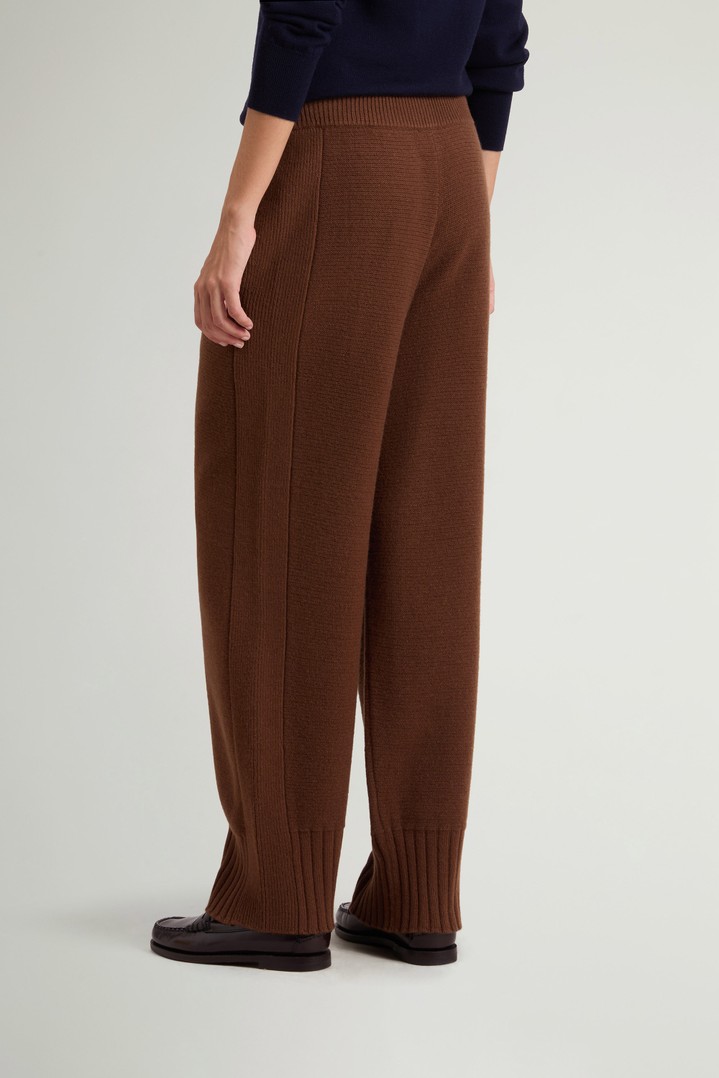 Pants in Virgin Wool and Cashmere Brown photo 3 | Woolrich