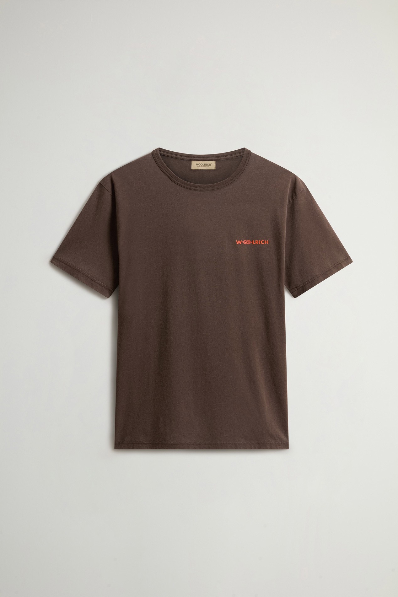 LIGHT GD GRAPHIC T-SHIRT Brown photo 5 | Woolrich