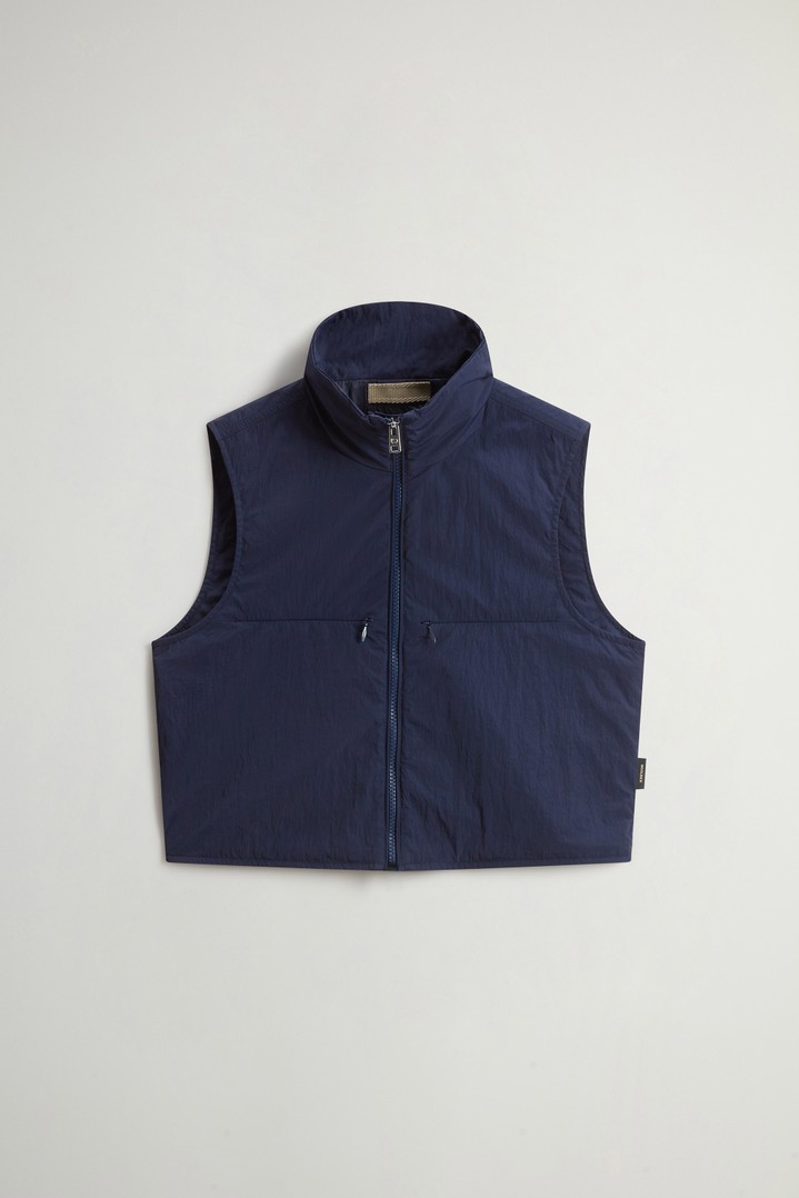 Vest in Nylon Blue photo 5 | Woolrich