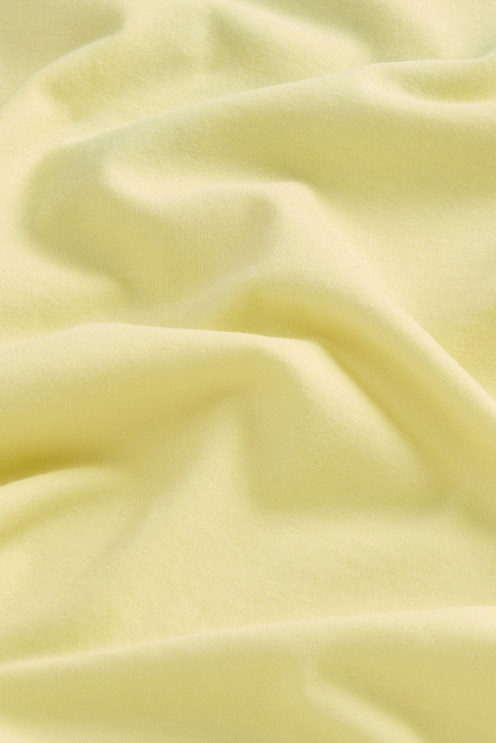 Boys’ T-Shirt in Pure Cotton with Print on the Back Yellow photo 5 | Woolrich