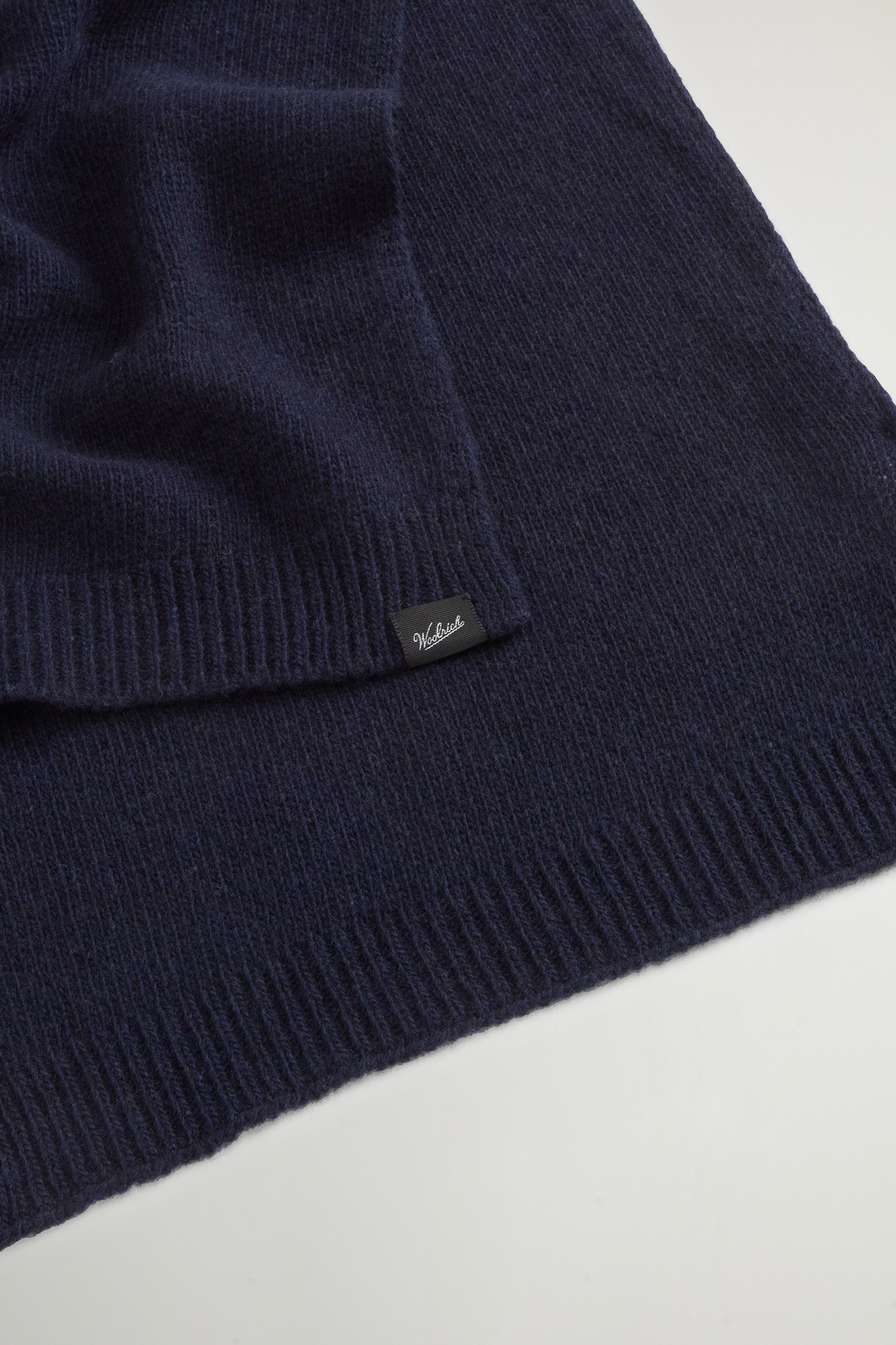 Scarf in Wool Blend Blue photo 6 | Woolrich