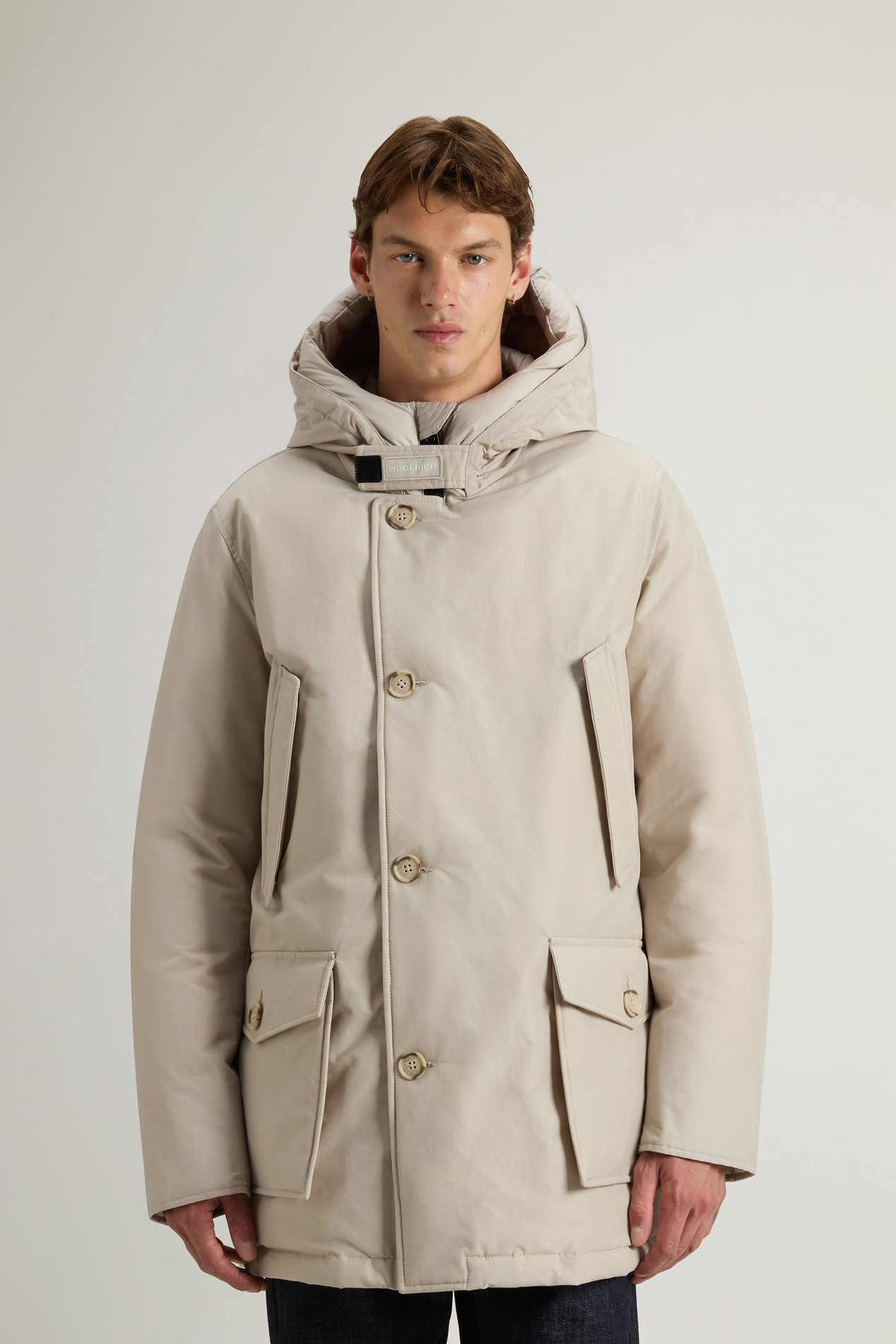 Arctic Parka in Ramar Cloth Beige photo 1 | Woolrich
