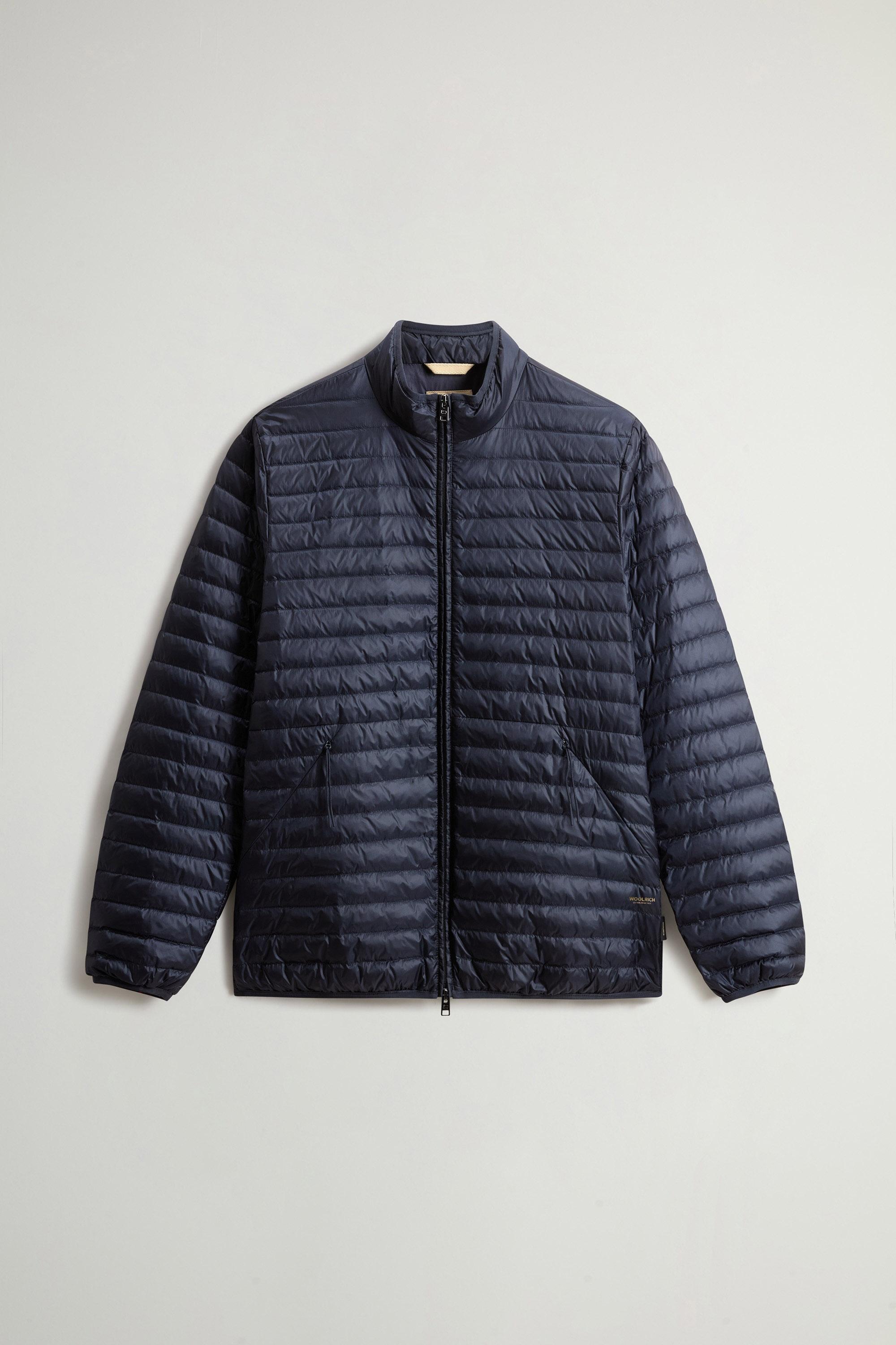 Lightweight Allen Down Jacket in Ripstop Nylon Blue photo 5 | Woolrich