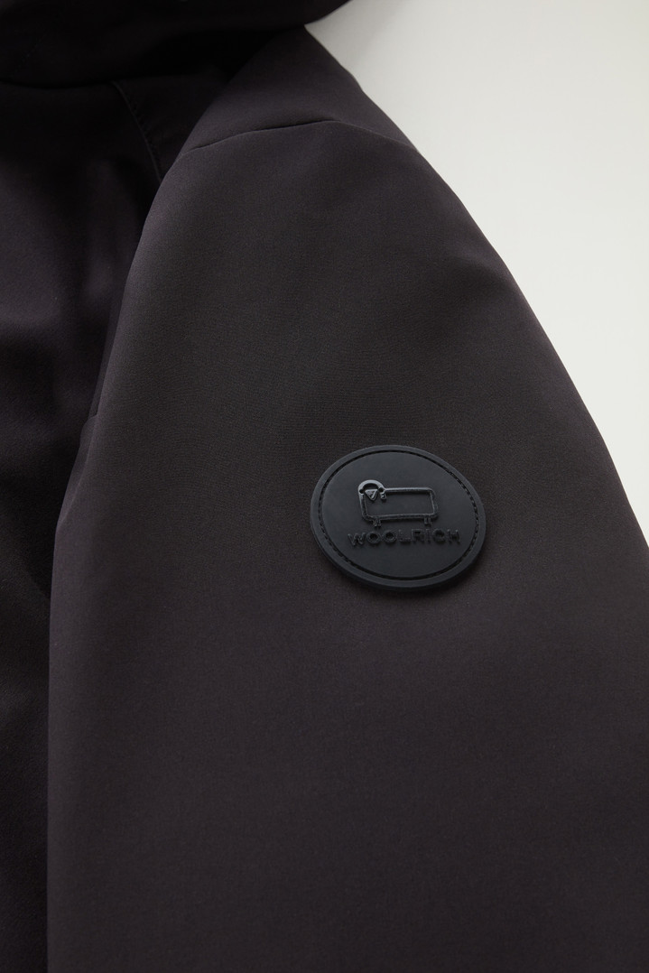 Parka in Tech Softshell Black photo 4 | Woolrich