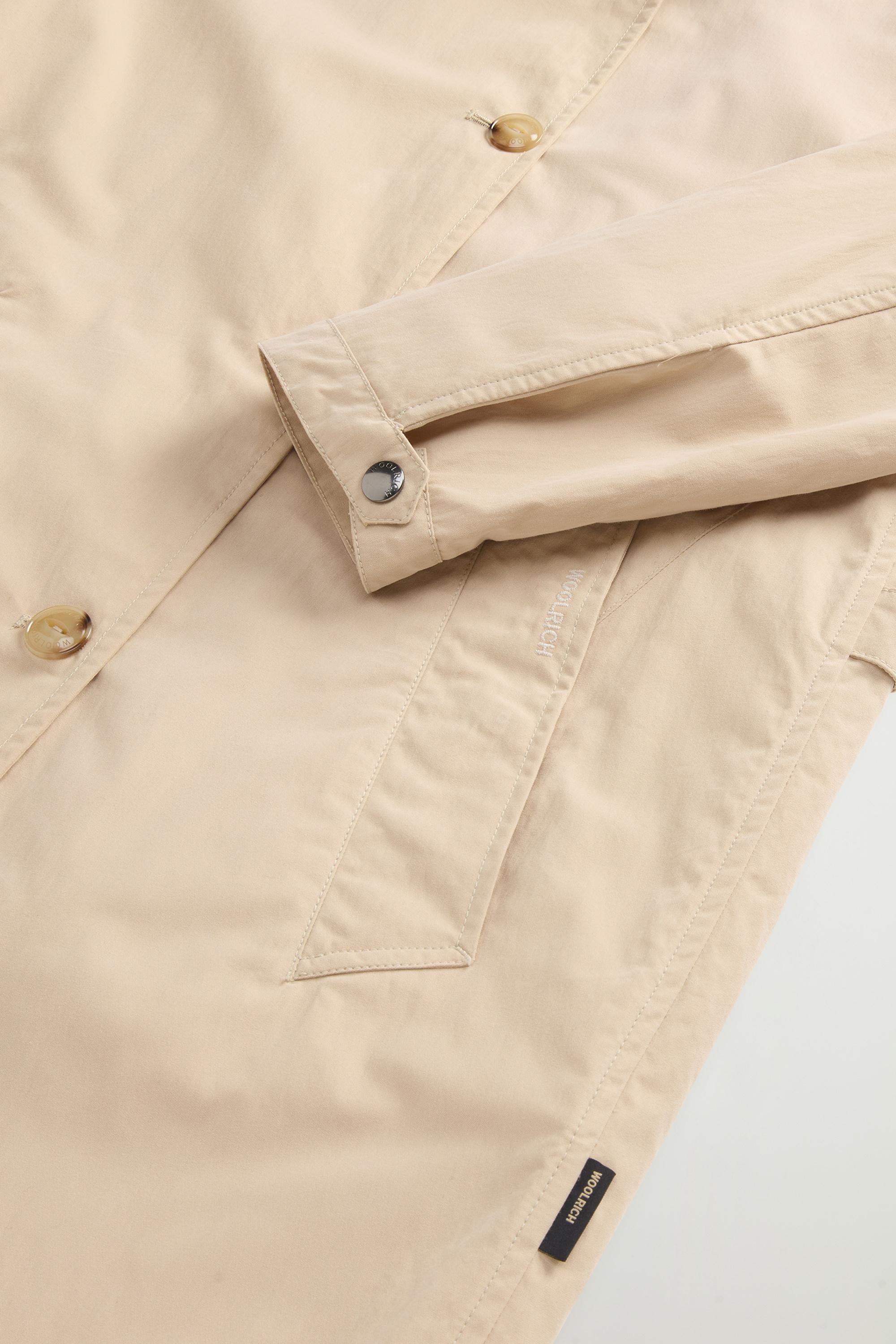 Overcoat in Limonta Cotton Blend Beige photo 7 | Woolrich