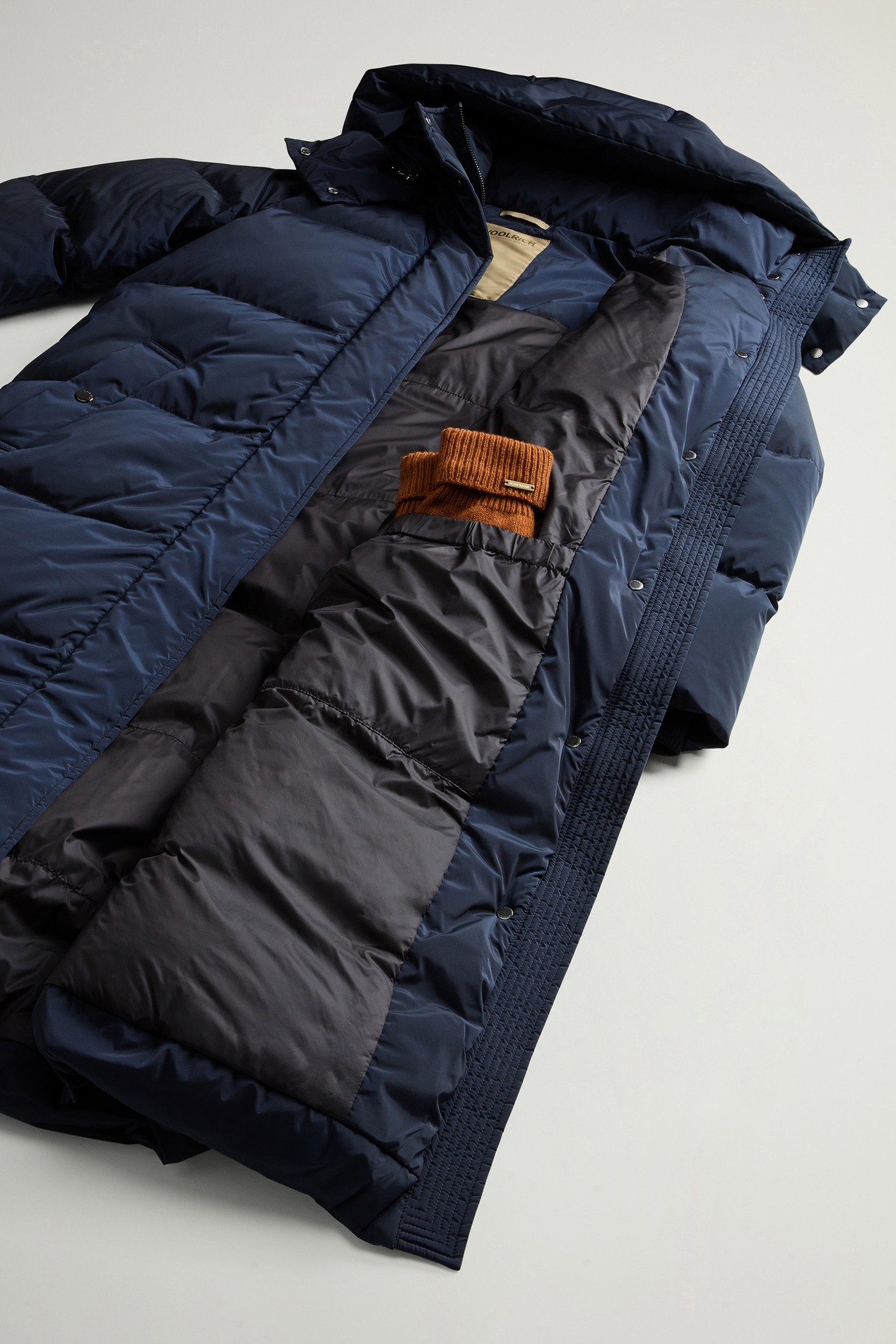 Long Kelly Parka Blue photo 8 | Woolrich