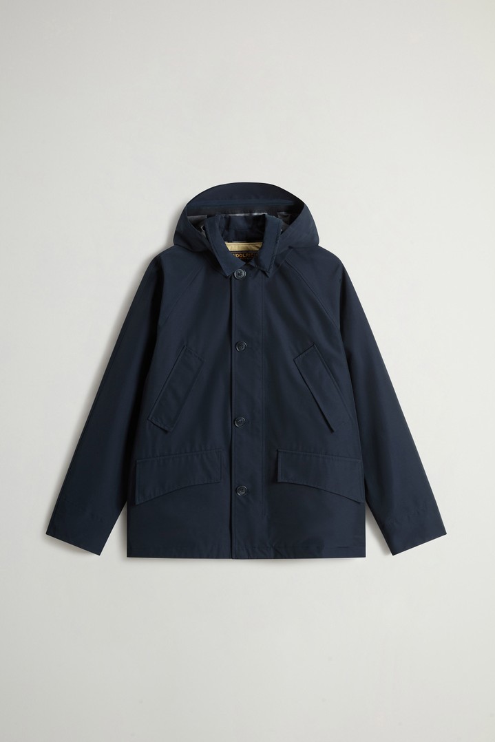 Mackinaw 3-in-1 Waterproof Coat in Three-Layered Ramar Cloth Blue photo 1 | Woolrich