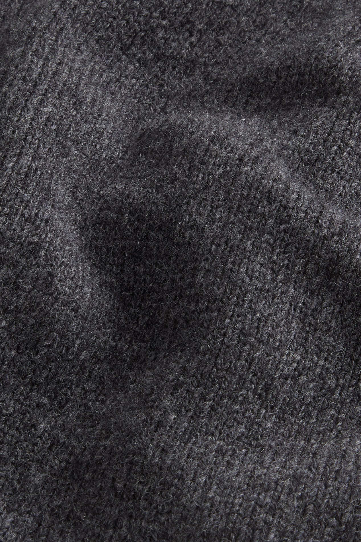 LAMBSWOOL FULL-ZIP HOODIE GG8 Gray photo 6 | Woolrich