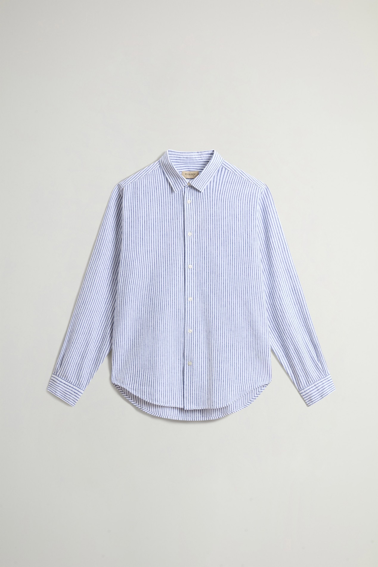 LINEN SHIRT YD Blue photo 5 | Woolrich
