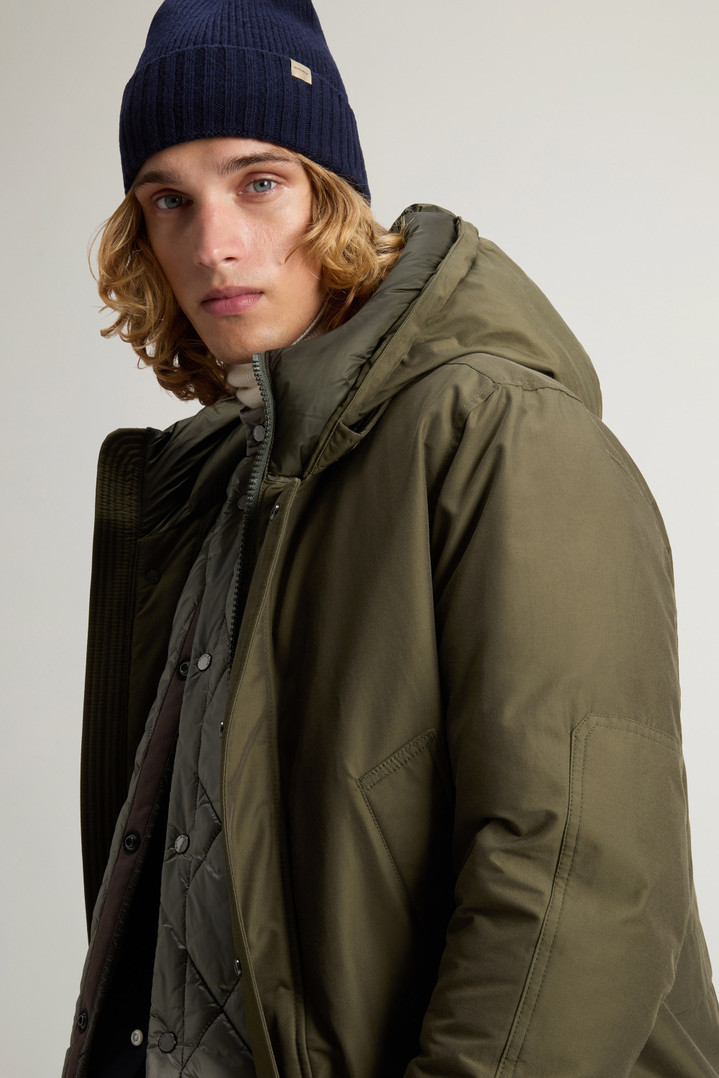 Polar Parka with High Collar Green photo 4 | Woolrich
