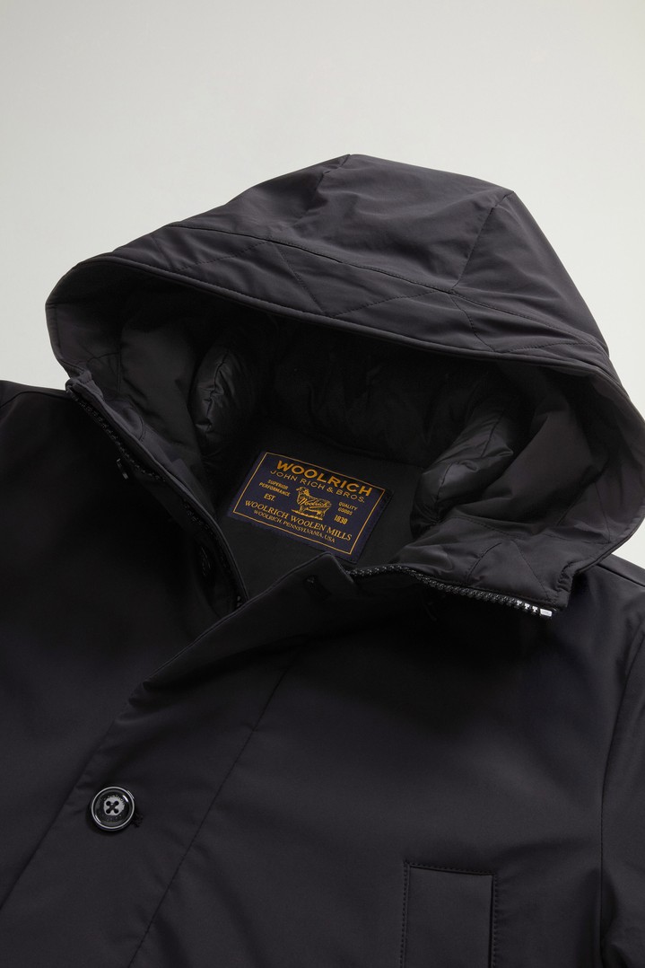 STRETCH PARKA Noir photo 6 | Woolrich