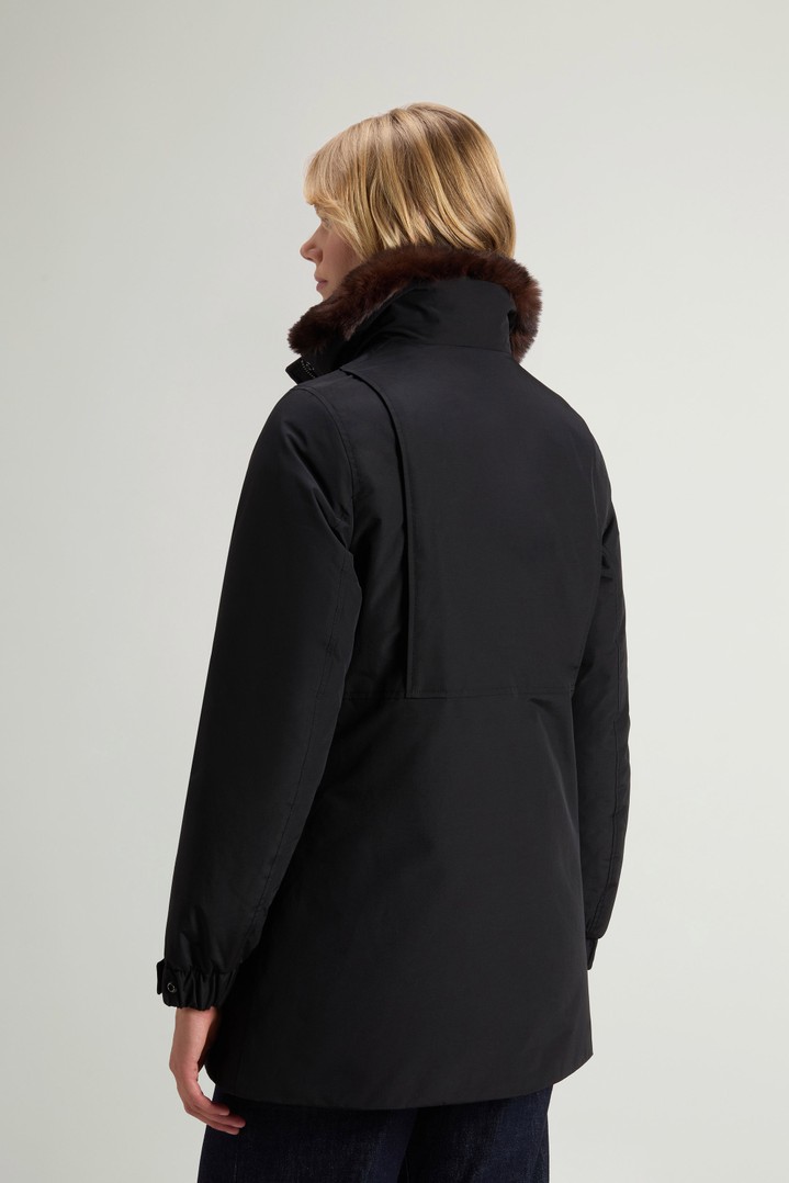 Erie Parka in Ramar Cloth Black photo 3 | Woolrich