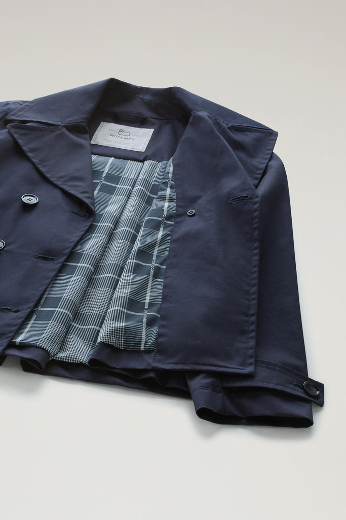 Havice Peacoat in Best Cotton Blue photo 4 | Woolrich