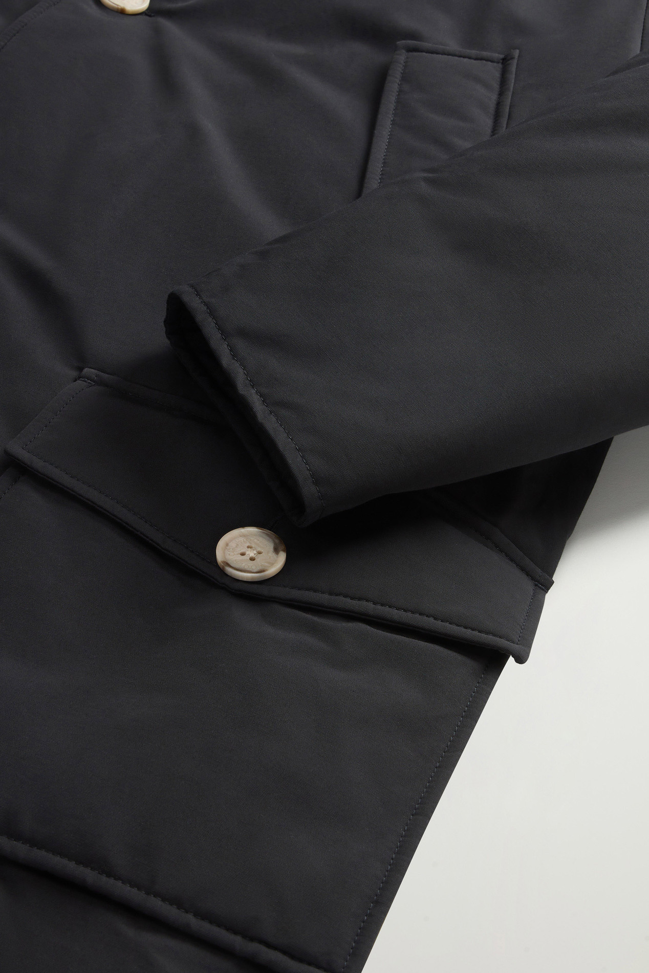 Arctic Parka in Ramar Cloth Black photo 7 | Woolrich