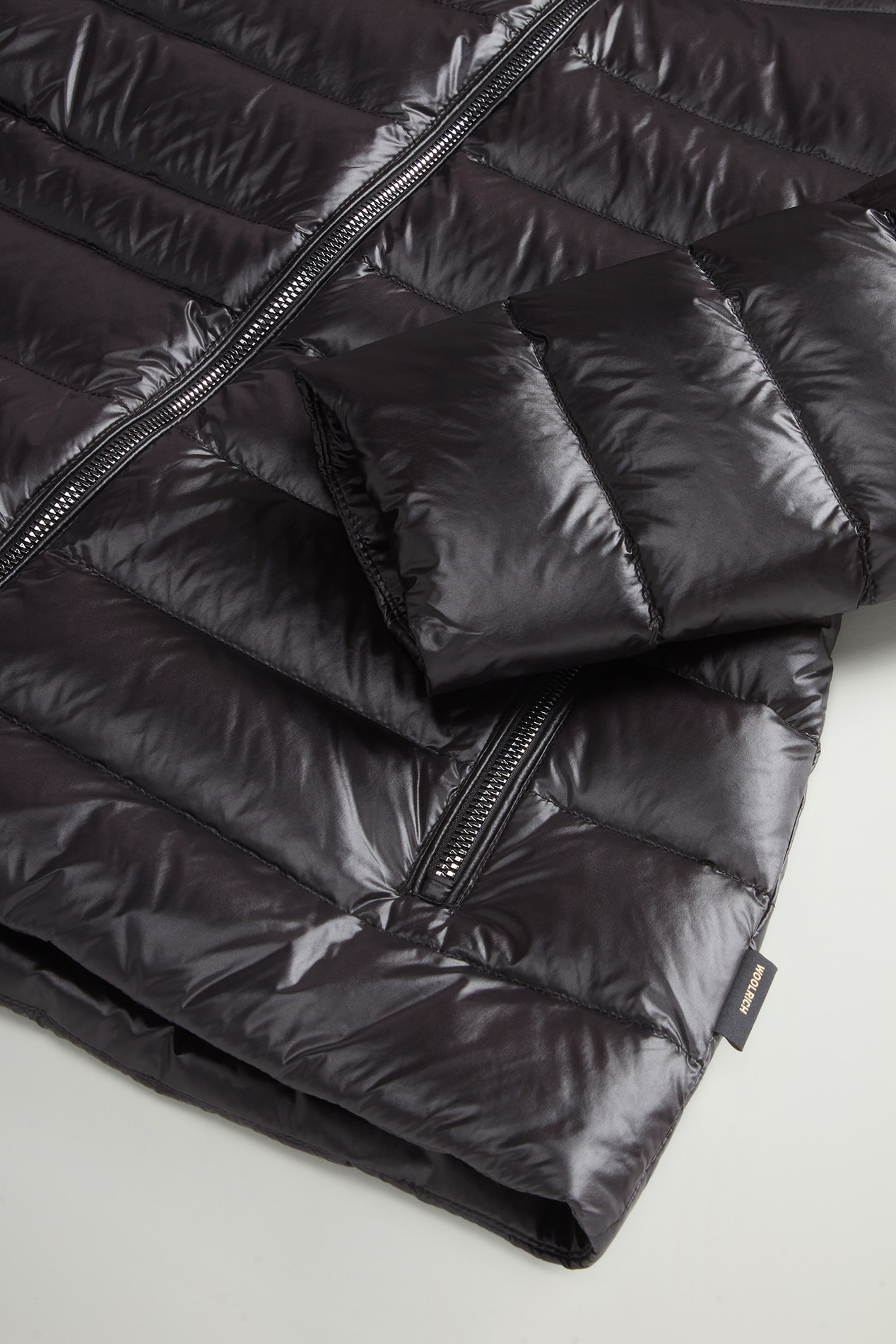Aliquippa Lightweight Down Jacket Black photo 3 | Woolrich