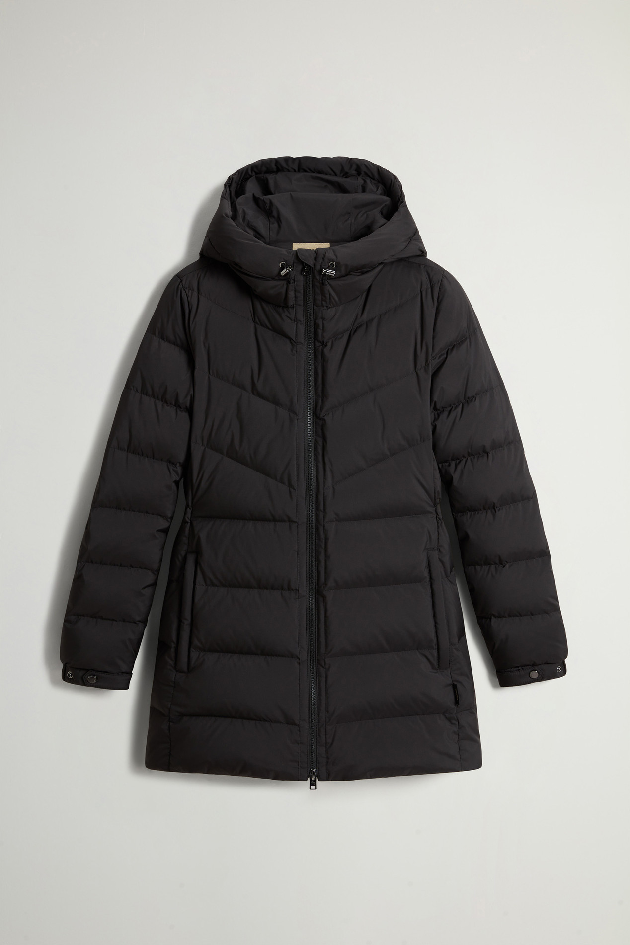 Shirley Down Jacket in Microfiber Black photo 5 | Woolrich