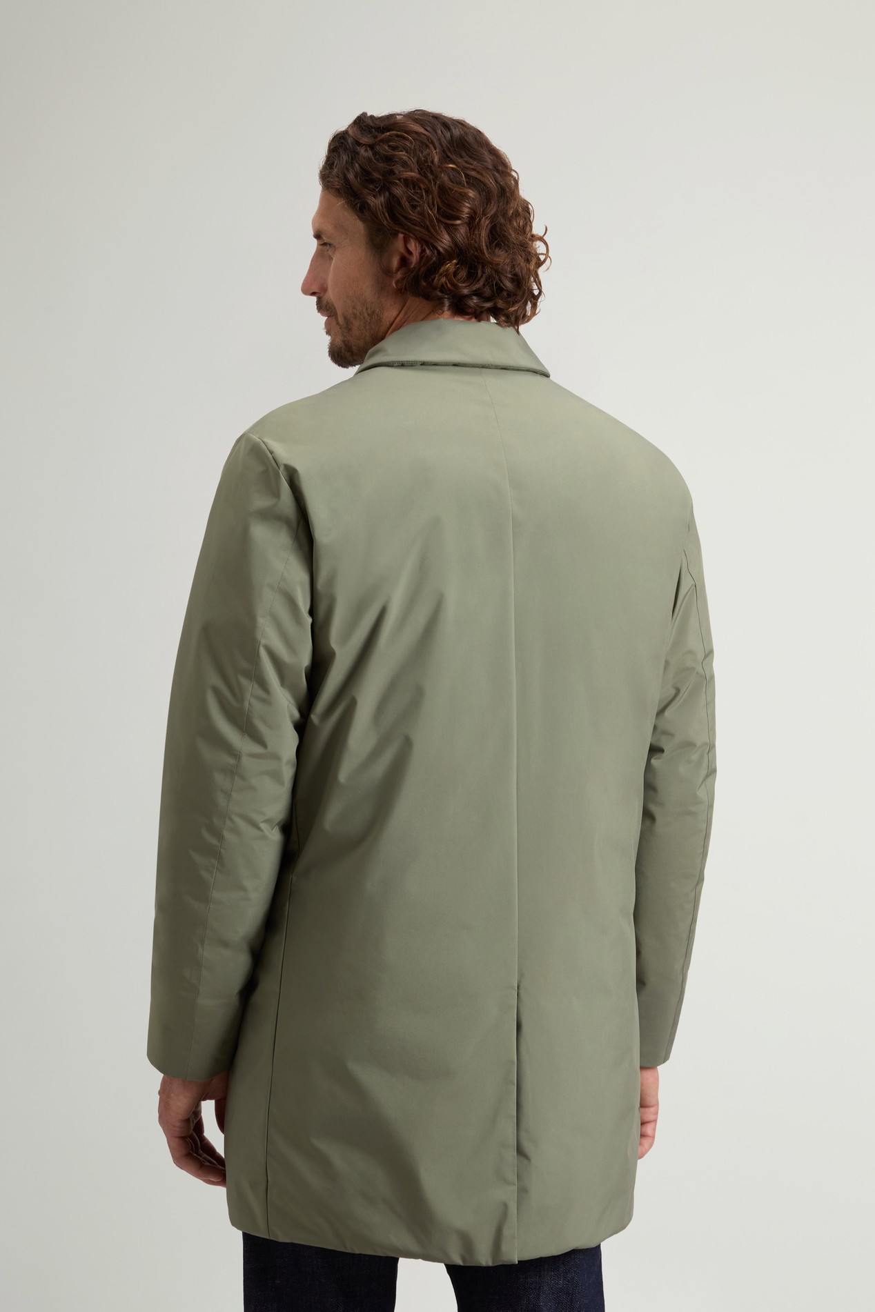 CLOUD LAMAR COAT Green photo 3 | Woolrich