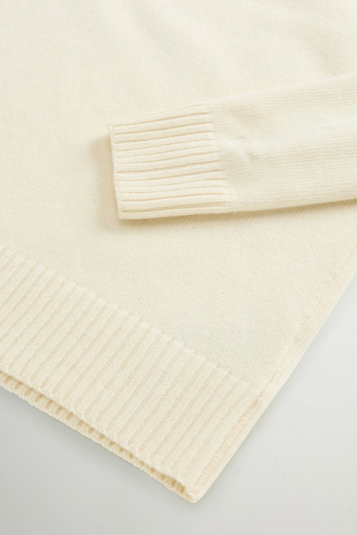LAMBSWOOL TURTLENECK GG8 White photo 2 | Woolrich