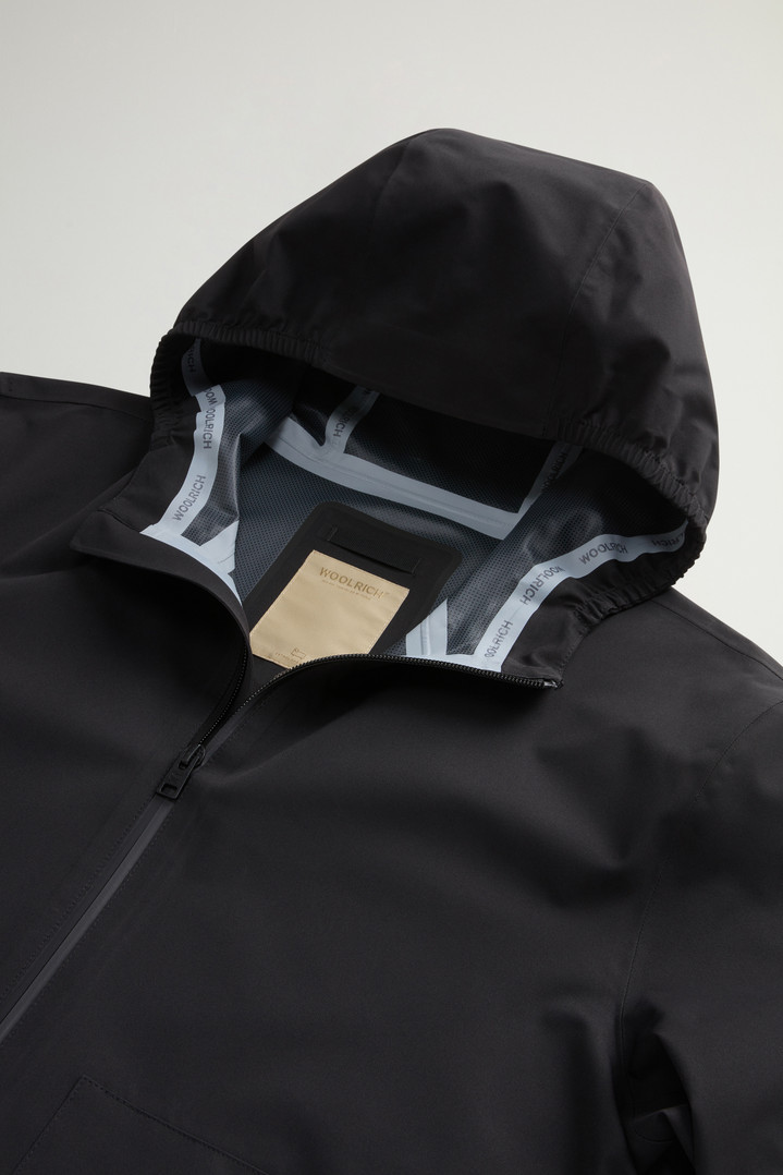 Waterproof Pacific Jacket in Two-Layered Fabric Black photo 6 | Woolrich