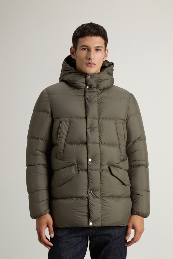 Cloud Parka in Microfiber Green photo 1 | Woolrich
