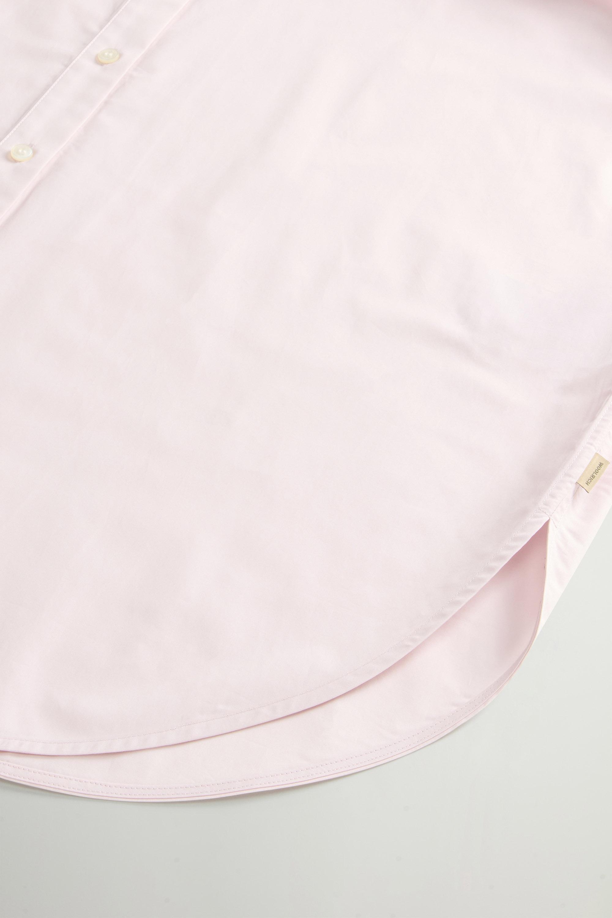 COTTON POPLIN BLOUSE Pink photo 7 | Woolrich