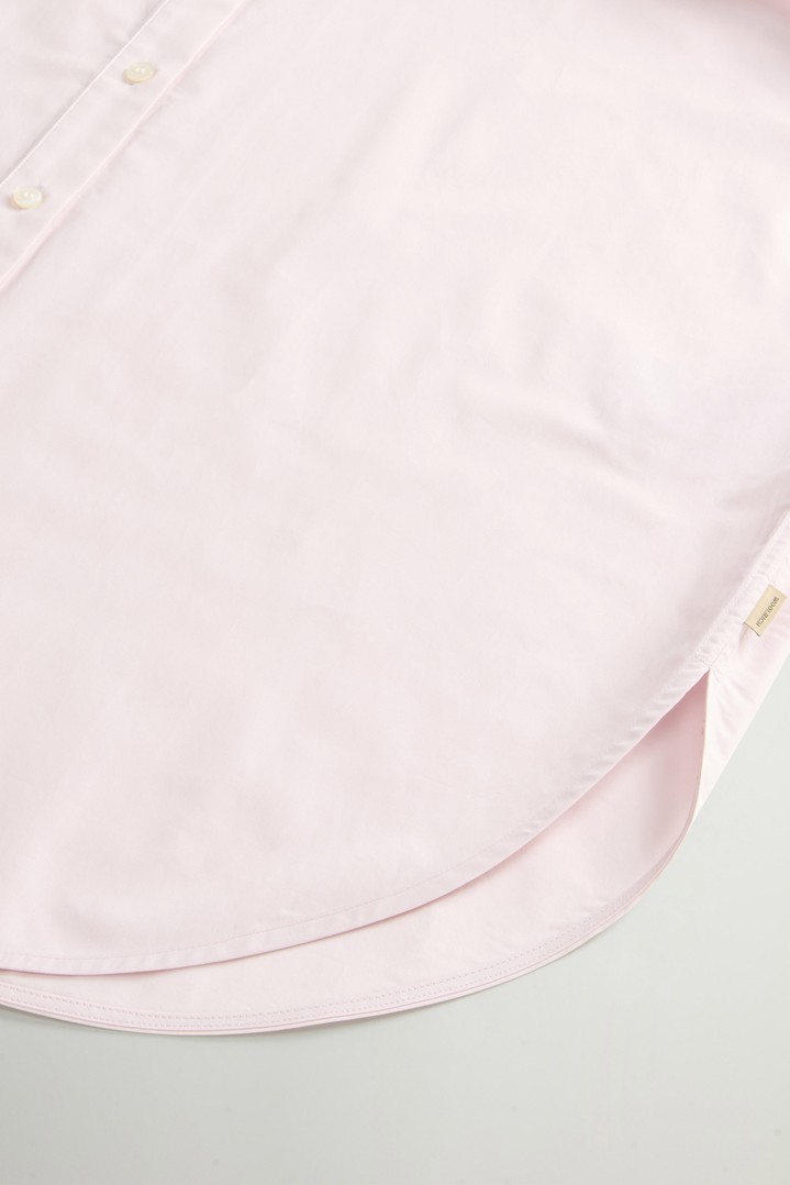 COTTON POPLIN BLOUSE Pink photo 7 | Woolrich