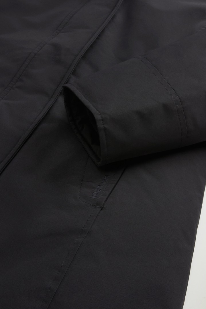 BOULDER FAUX FUR PARKA Black photo 8 | Woolrich