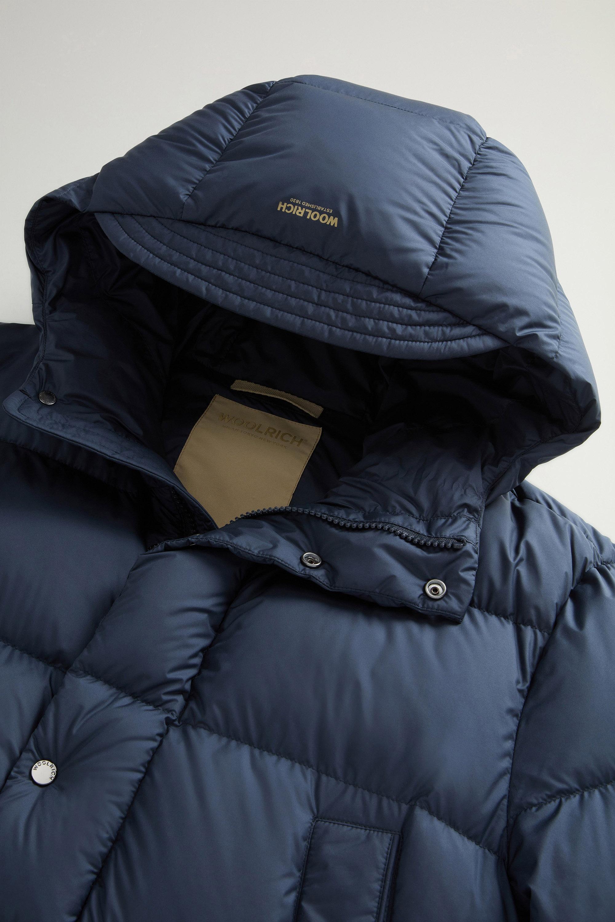 Cloud Parka aus Mikrofaser Blau photo 6 | Woolrich