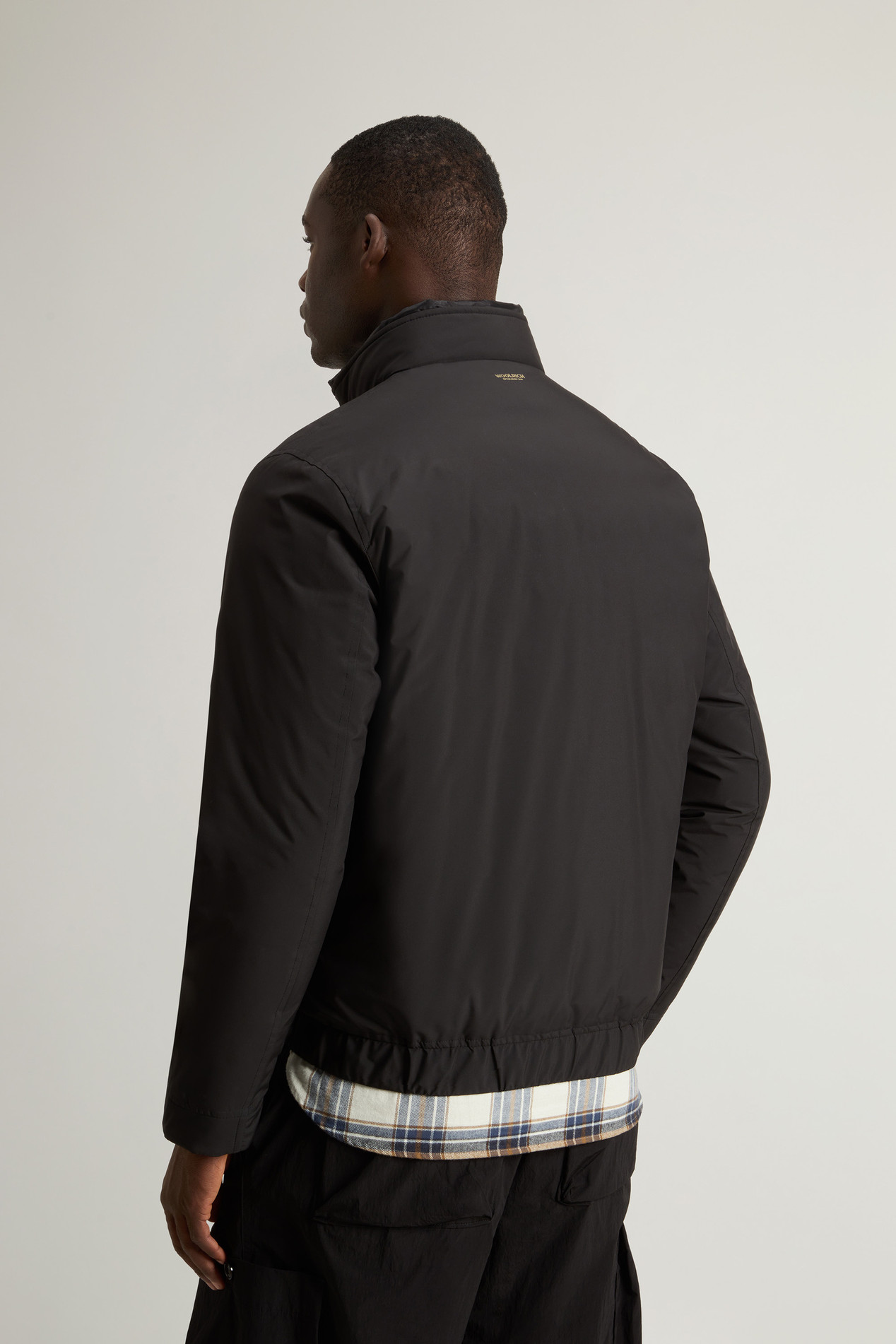 Padded Cloud Bomber Black photo 3 | Woolrich