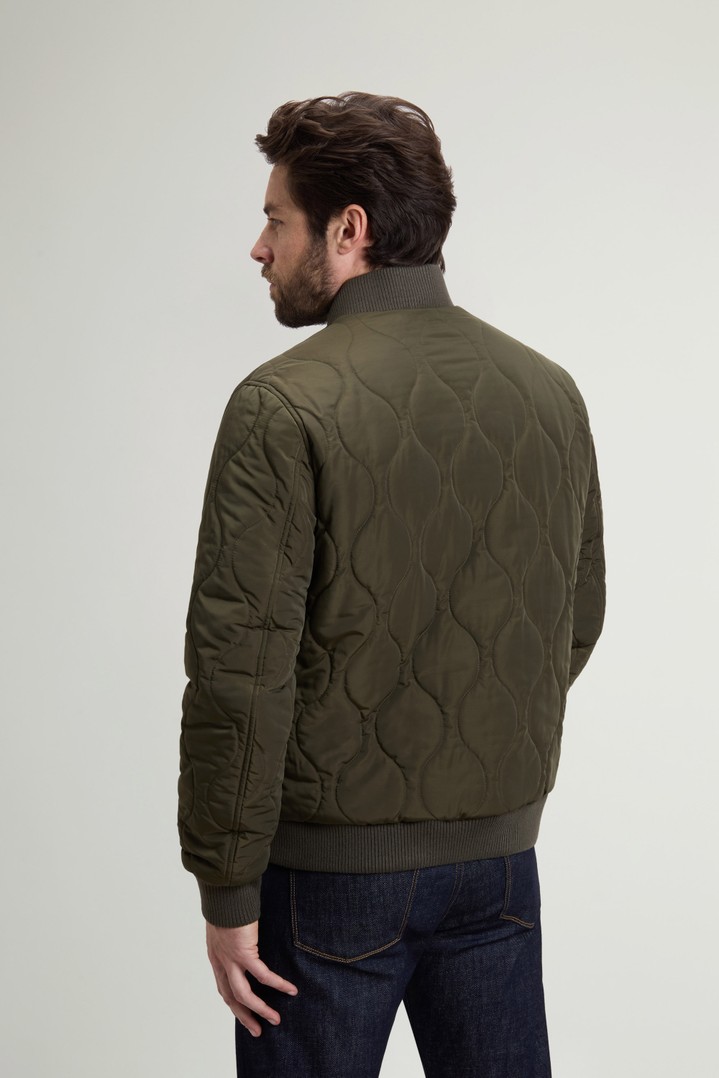ONION QUILTED BOMBER Green photo 3 | Woolrich