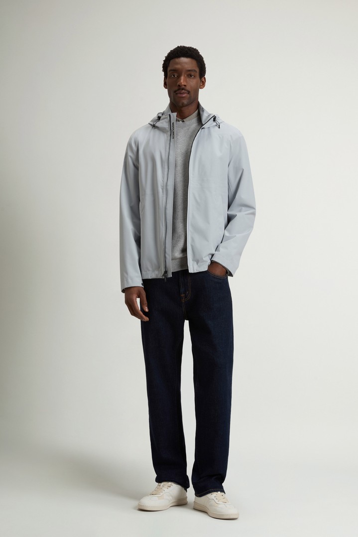 Pacific Jacket in Two-Layered Fabric Gray photo 2 | Woolrich