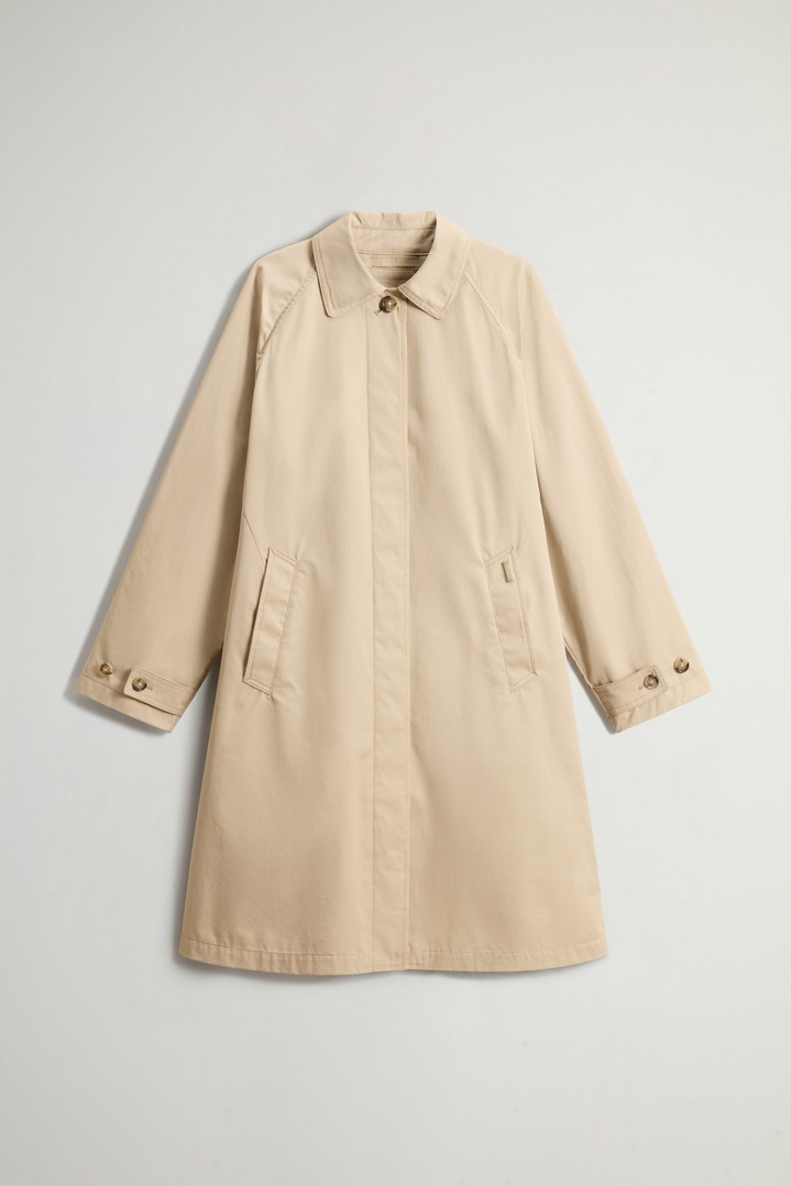 TECH COTTON COAT Beige photo 5 | Woolrich