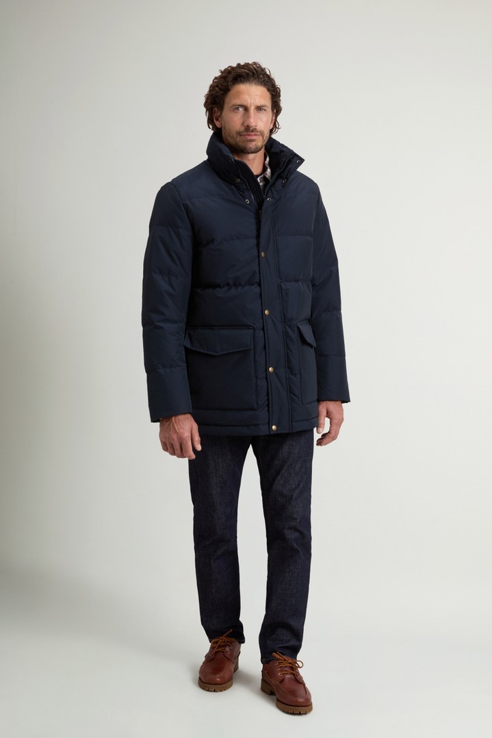 RAMAR CLOTH PUFFER Blue photo 2 | Woolrich
