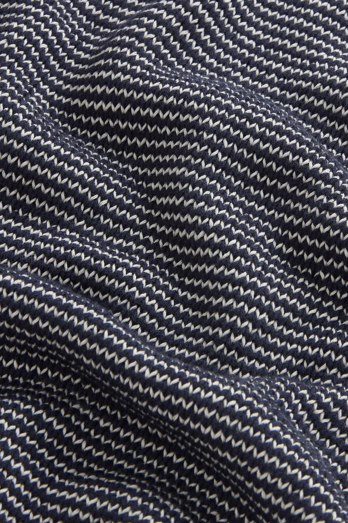 COTTON CREWNECK Blue photo 6 | Woolrich